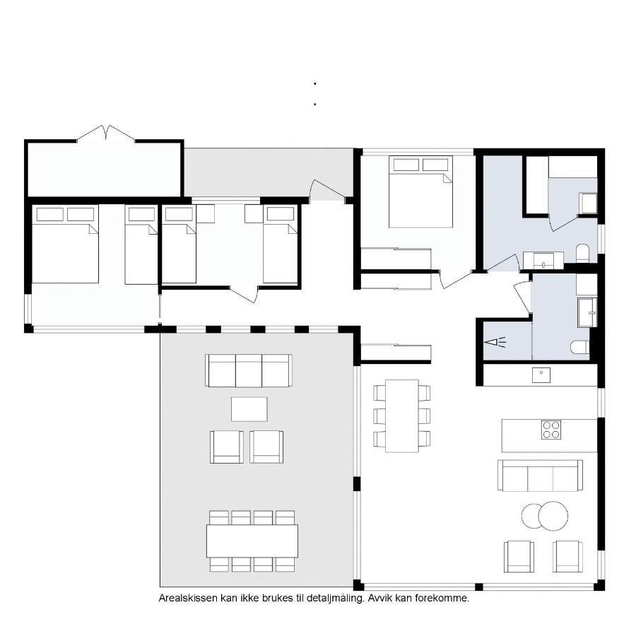 New! Luxury Cabin In Beautiful Lofoten Kleppstad Eksteriør billede