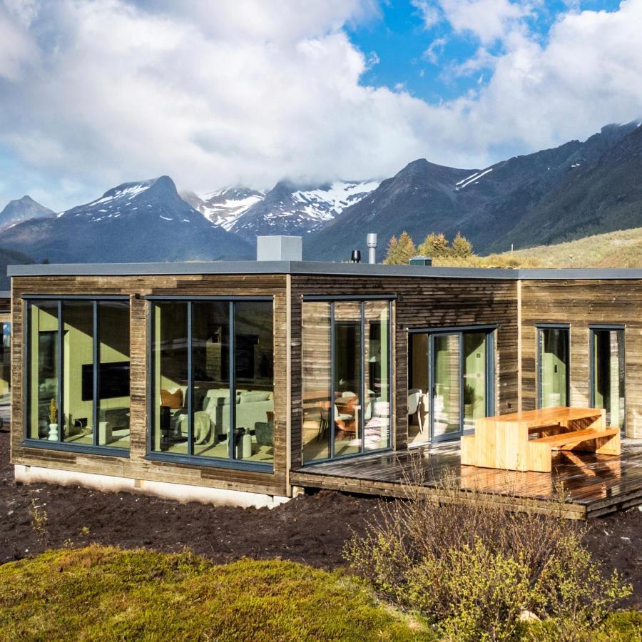 New! Luxury Cabin In Beautiful Lofoten Kleppstad Eksteriør billede