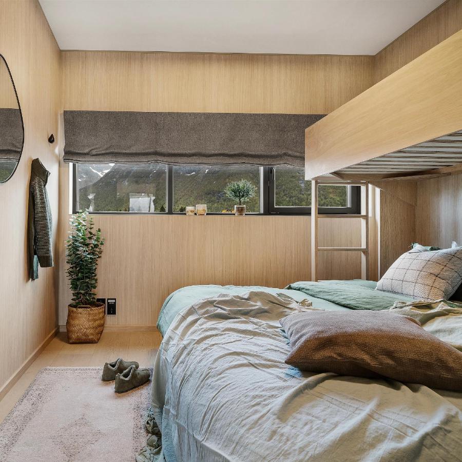 New! Luxury Cabin In Beautiful Lofoten Kleppstad Eksteriør billede